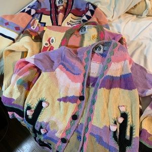 LOT OF 3 storybook knit sweaters